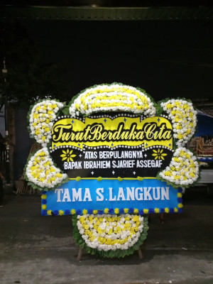 Papan Bunga Duka di Balecatur